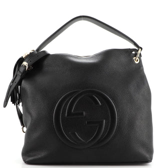 Gucci Soho Convertible Hobo Leather Large