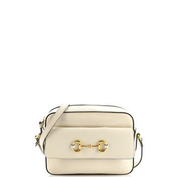 Gucci Horsebit 1955 Flap Pocket Camera Bag Leather Small