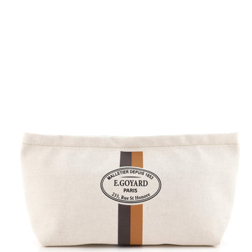 Goyard Necessaire Organizer Pouch Canvas