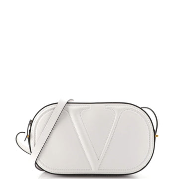 Valentino Garavani VLogo Walk Crossbody Bag Leather