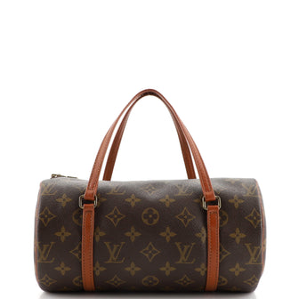 Louis Vuitton Papillon Handbag Monogram Canvas 26