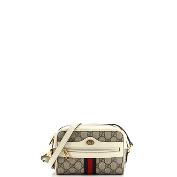 Gucci Ophidia Shoulder Bag GG Coated Canvas Mini