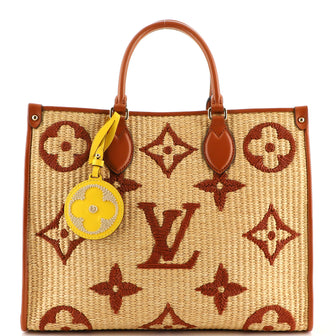 Louis Vuitton OnTheGo Tote Monogram Giant Raffia MM