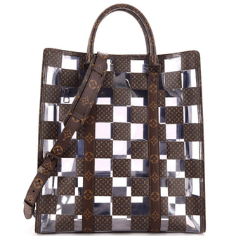 Louis Vuitton Sac Plat Bag Damier Brown