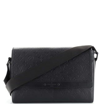 Louis Vuitton Sprinter Messenger Bag Monogram Shadow Leather