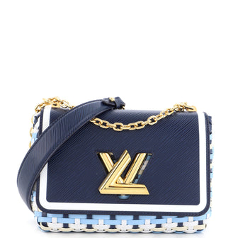 Louis Vuitton Twist Guinguette Handbag Epi and Braided Leather MM