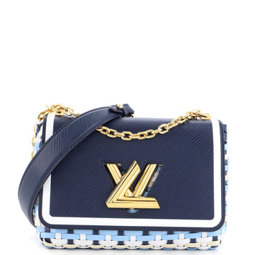 Louis Vuitton Twist Guinguette Handbag Epi and Braided Leather MM