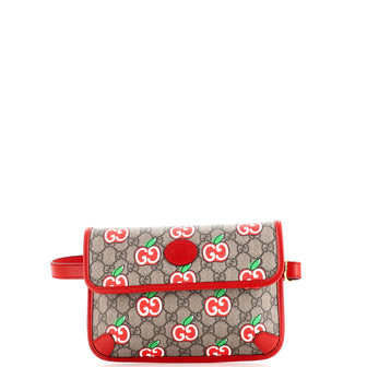 Gucci Flap Belt Bag Printed GG Coated Canvas