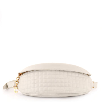 Celine C Charm Belt Bag Quilted Leather