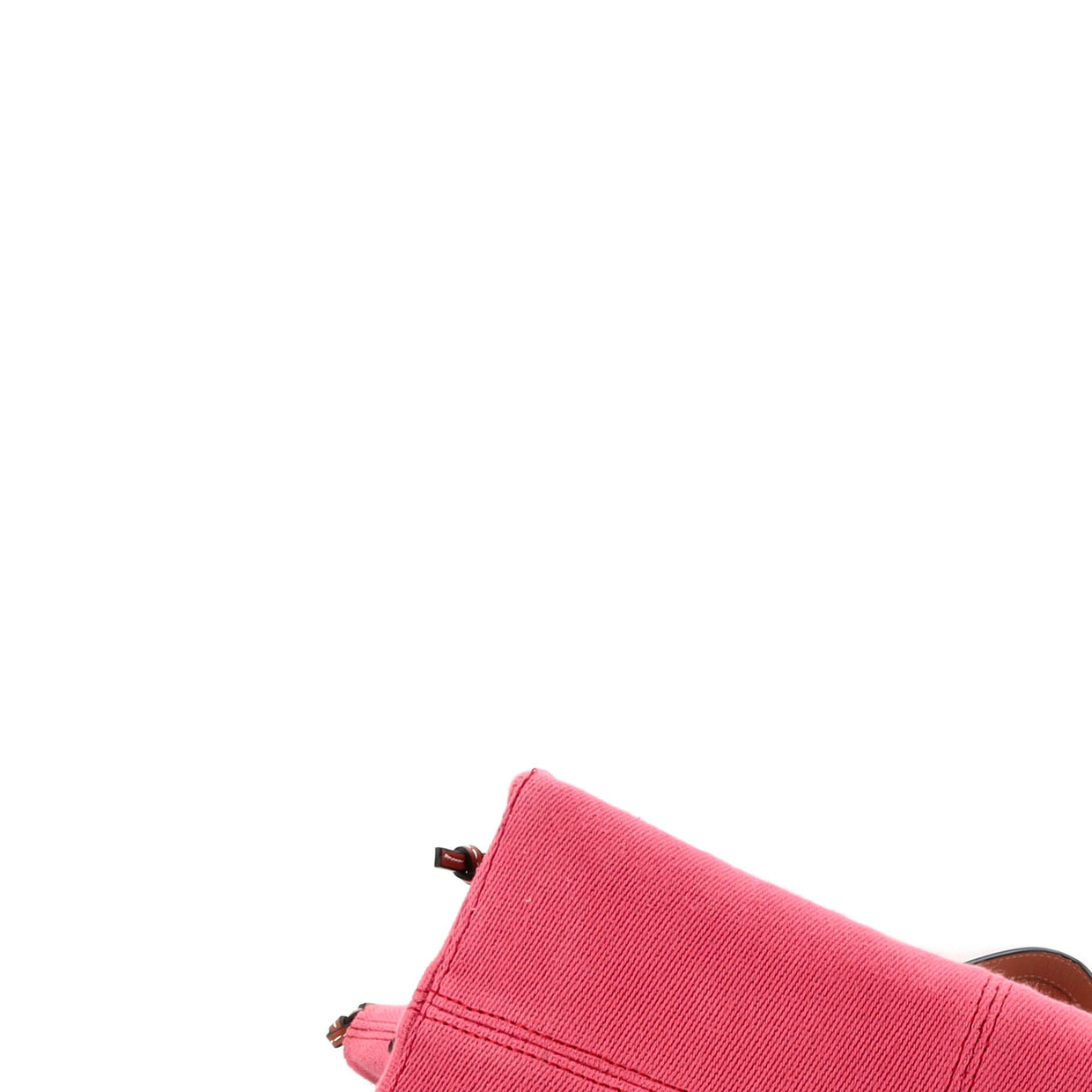 Loewe Cushion Tote Canvas Small Pink 205760316