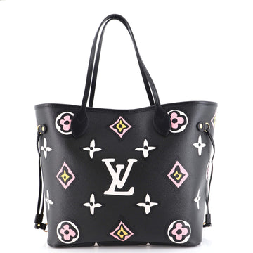 Louis Vuitton Neverfull NM Tote Wild at Heart Monogram Giant MM