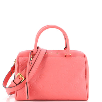 Louis Vuitton Speedy Bandouliere NM Bag Monogram Empreinte Leather 25