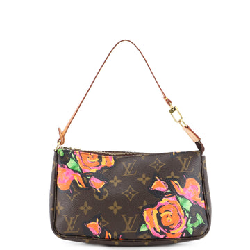 Louis Vuitton Pochette Accessoires Limited Edition Monogram Roses