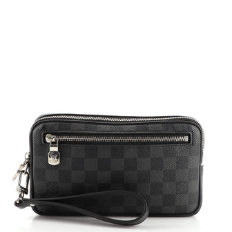 Alpha Clutch Damier Graphite