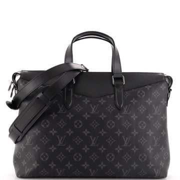 Louis Vuitton Explorer Briefcase Monogram Eclipse Canvas