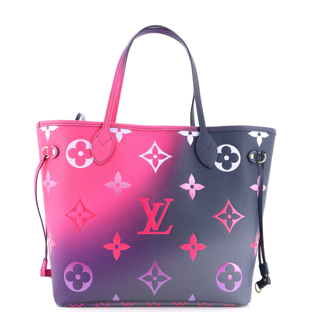 Louis Vuitton Neverfull NM Tote Spring in The City Monogram Giant Canvas mm Multicolor