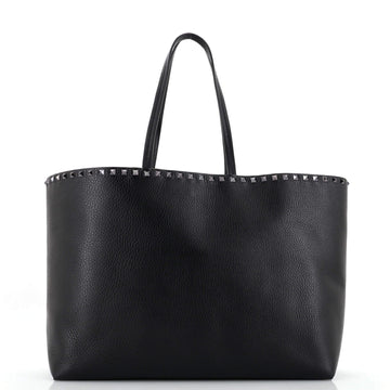 Valentino Garavani Rockstud Shopping Tote Leather Medium