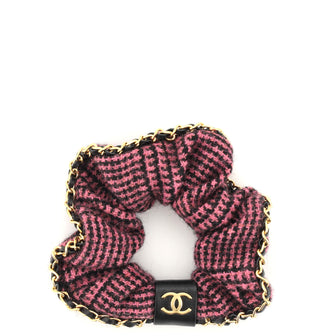 Chanel CC Chain Around Scrunchie Wool