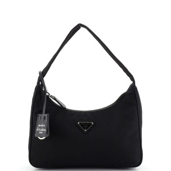 Prada Re-Edition 2000 Hobo Tessuto Mini