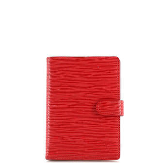 Louis Vuitton Ring Agenda Cover Epi Leather PM