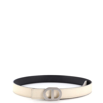 Hermes Rivage Reversible Belt Leather Thin