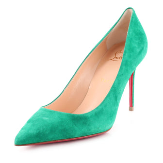 Christian Louboutin Women's Pigalle Follies Pumps Suede 85