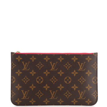 Louis Vuitton Neverfull Pochette Monogram Canvas Large