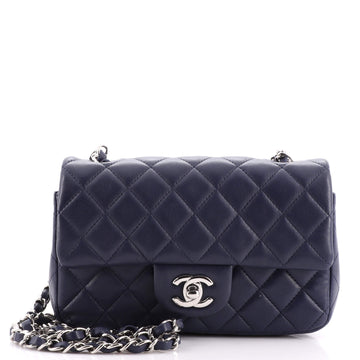 Chanel Classic Single Flap Bag Quilted Lambskin Mini