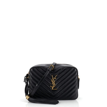 Saint Laurent Lou Camera Bag Matelasse Chevron Leather Small
