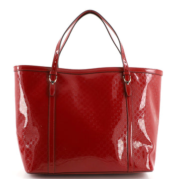 Gucci Nice Tote Microguccissima Patent Medium