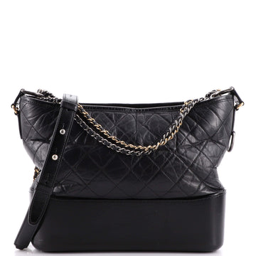 Chanel Gabrielle Hobo Quilted Aged Calfskin Medium