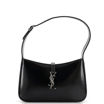 Saint Laurent Le 5 a 7 Hobo Leather Small
