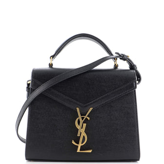 Saint Laurent Cassandra Top Handle Bag Leather Mini