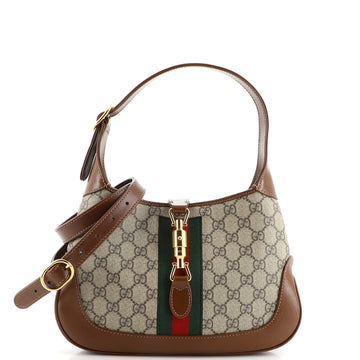 Gucci Jackie 1961 Hobo GG Coated Canvas Small