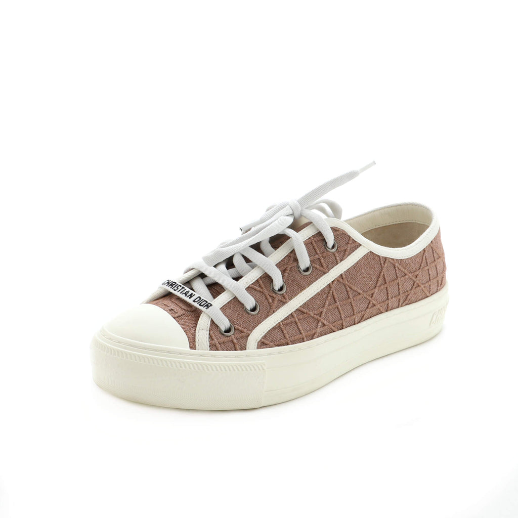 Christian Dior Women's Walk'N'Dior Sneakers Cannage Embroidered