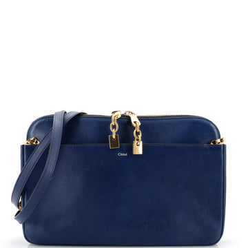 Chloe Lucy Shoulder Bag Leather