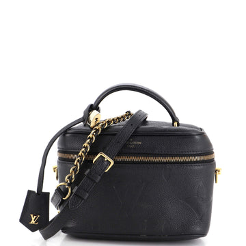 Louis Vuitton Vanity Handbag Monogram Empreinte Giant PM
