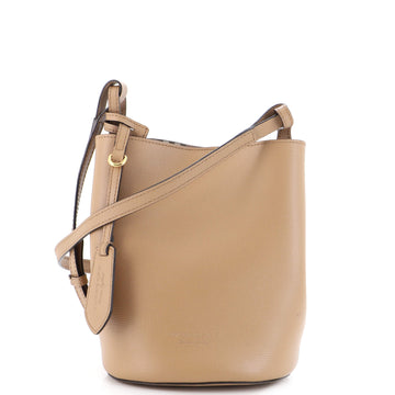 Burberry Lorne Bucket Bag Leather Small