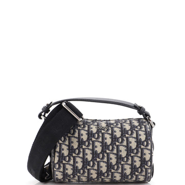 Christian Dior Roller Messenger Bag Oblique Canvas Mini