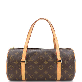 Louis Vuitton Papillon Handbag Monogram Canvas 26