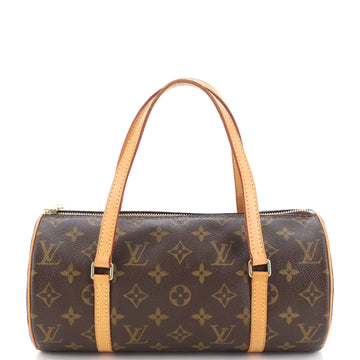 Louis Vuitton Papillon Handbag Monogram Canvas 26