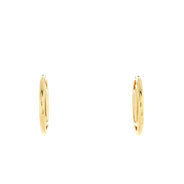LOUIS VUITTON Louise Hoop Earrings Gold 489227