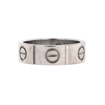 Cartier Love Band Ring 18K White Gold