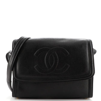 Chanel Vintage Timeless CC Messenger Bag Caviar Medium