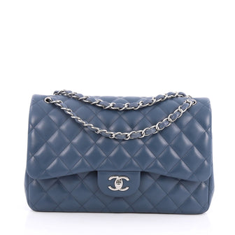 Chanel Classic Double Flap Bag Quilted Lambskin Jumbo 2061304