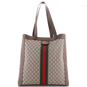 Gucci Ophidia Soft Open Tote GG Coated Canvas Large