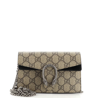 Gucci Dionysus Bag GG Coated Canvas Super Mini