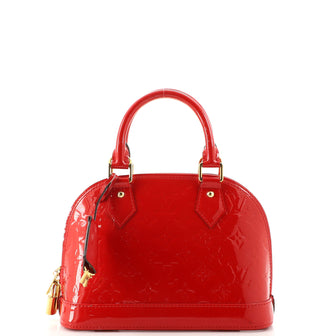 Louis Vuitton Alma Handbag Monogram Vernis BB