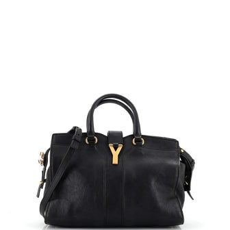 Saint Laurent Chyc Cabas Tote Leather Small