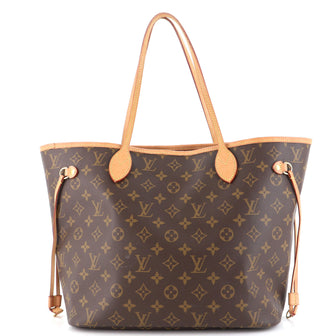 Louis Vuitton Neverfull Tote Monogram Canvas MM